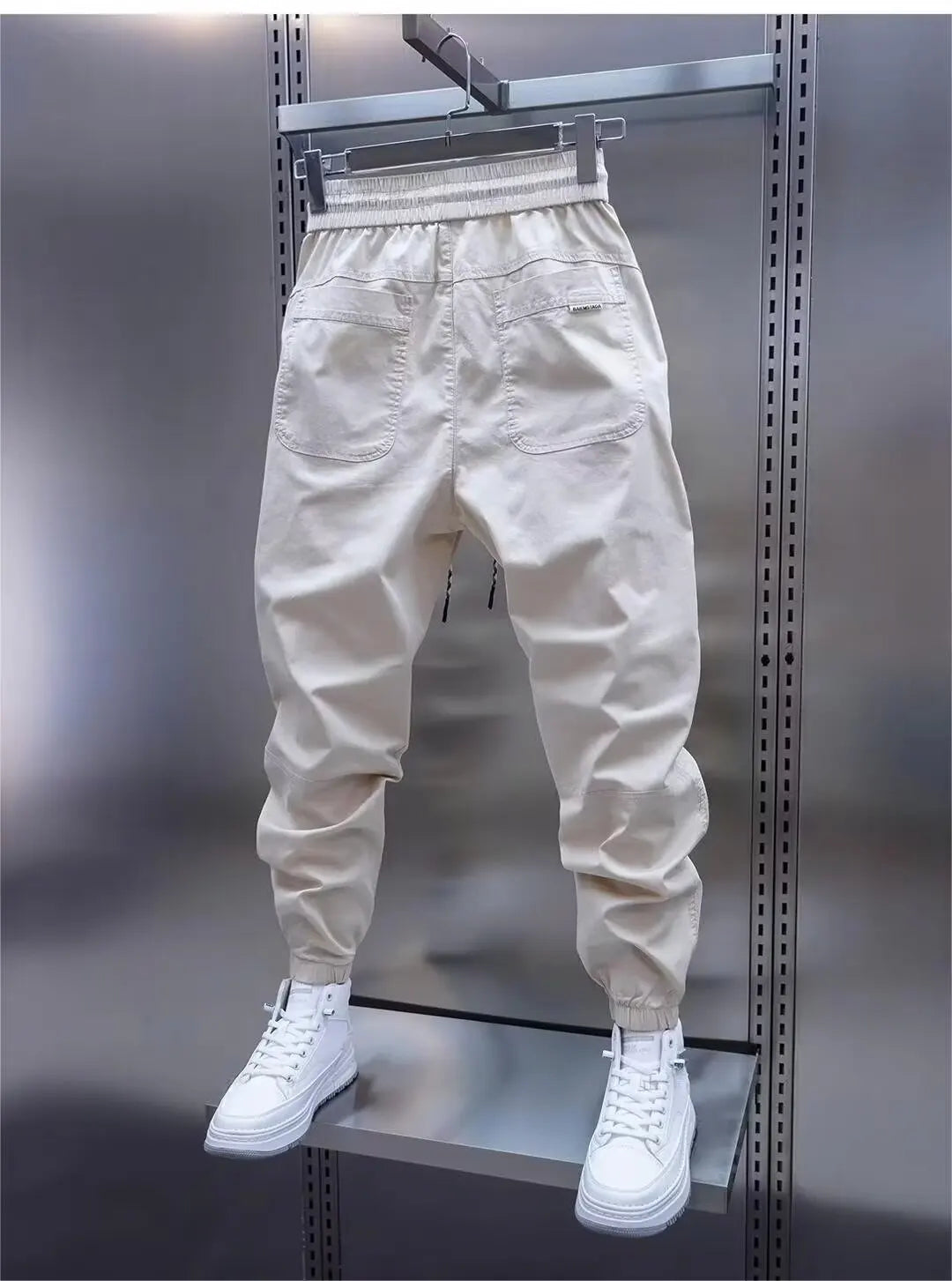 Men’s Casual Harem Pants – Breathable Spring Summer Trousers