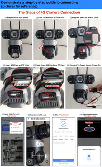 8MP 4G Dual Lens Outdoor CCTV Security Camera