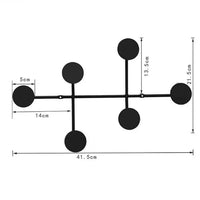 Modern Metal Coat Rack – Nordic Minimalist Clothes Stand