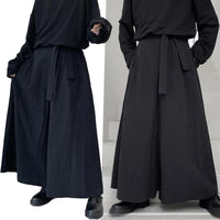Men’s Kendo Aikido Hakama Samurai Martial Arts Pants