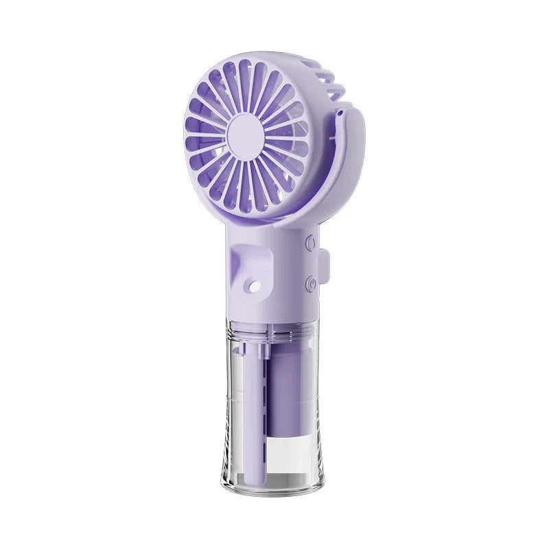 Mini USB Misting Fan – Portable Handheld Rechargeable Cooler