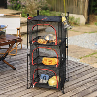 Portable Camping Cooking Net – Outdoor Drying Rack