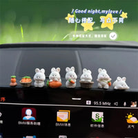 Cute Bunny Car Interior Accessory Console Decoration