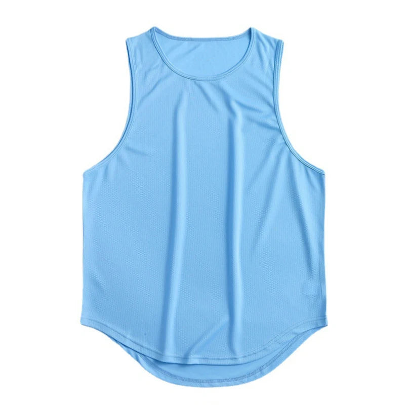 Men’s Gym Sleeveless Tank Top Basketball Vest