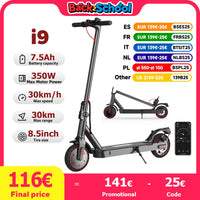 i9 Electric Kick Scooter 350W 30km Range