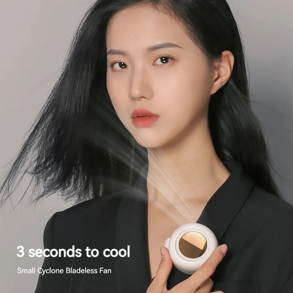 Mini Shirt Fan – Portable Rechargeable Wearable Body Cooler