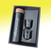 Camping Coffee Mugs Set Portable Metal Travel Cups