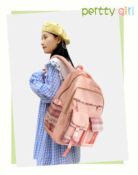 2025 New - Style Schoolbag for Primary School Girls, Suitable for Grades 1, 3 to 6, Child-Friendly, Load-Reducing and Spine
