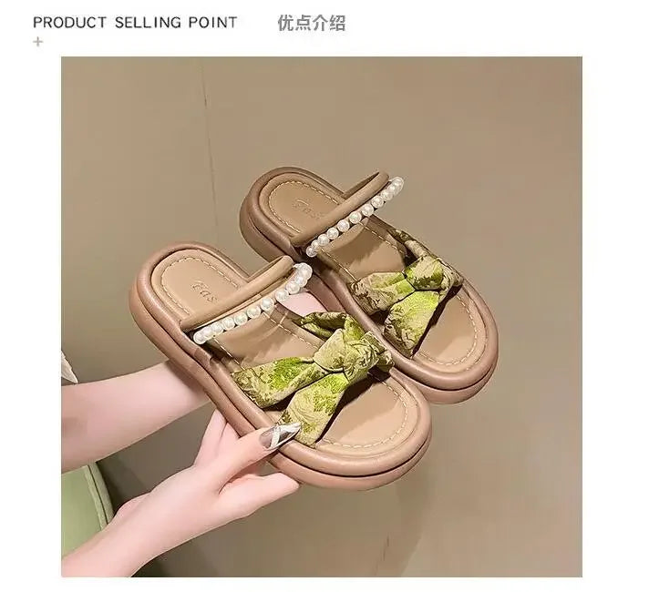 Women’s Designer Summer Slippers – Platform Slides