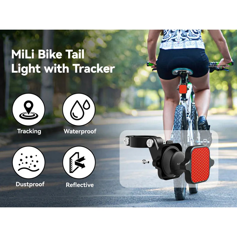 Bicycle Airtag Tracker Bracket Anti-theft Hidden Locator