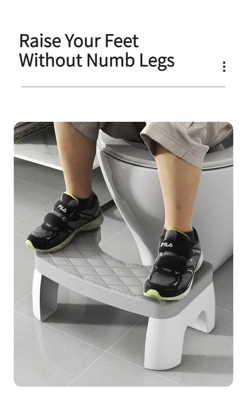 Portable Non-Slip Toilet Squatting Stool for Adults