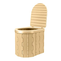 Portable Folding Camping Toilet – Wide Seat & High Load