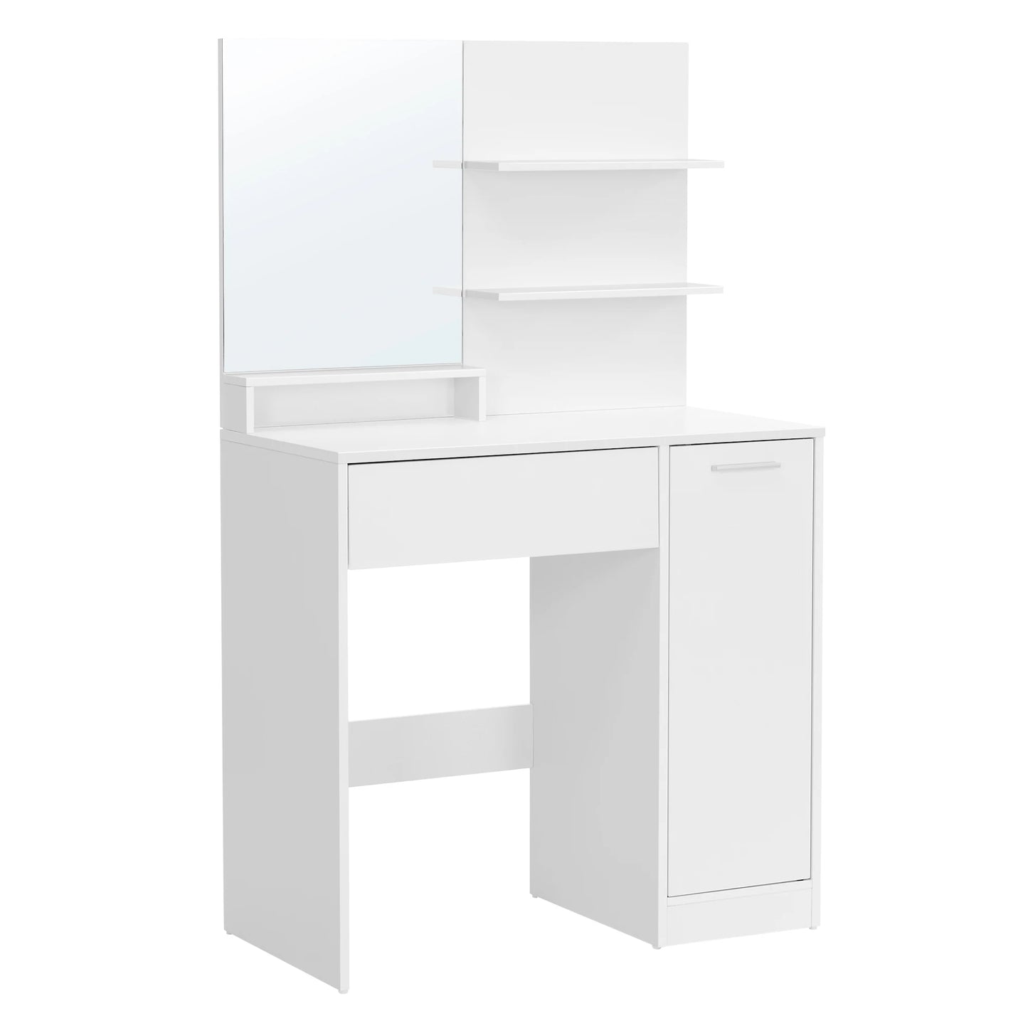 Modern Vanity Table with Mirror & Storage
