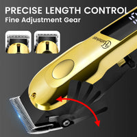 HATTEKER Professional Cordless Hair Clipper for Men