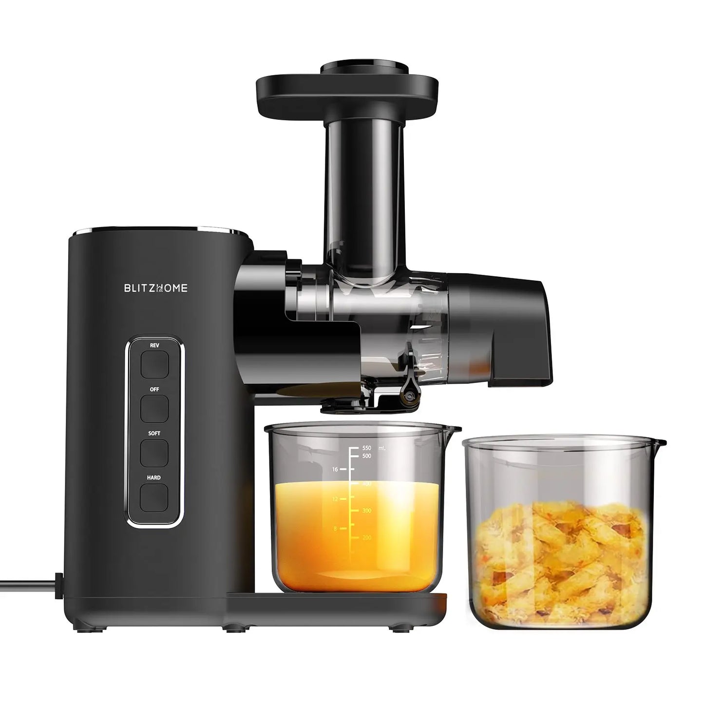 Blitzhome BH-JC01 Cold Press Juicer Slow Masticating