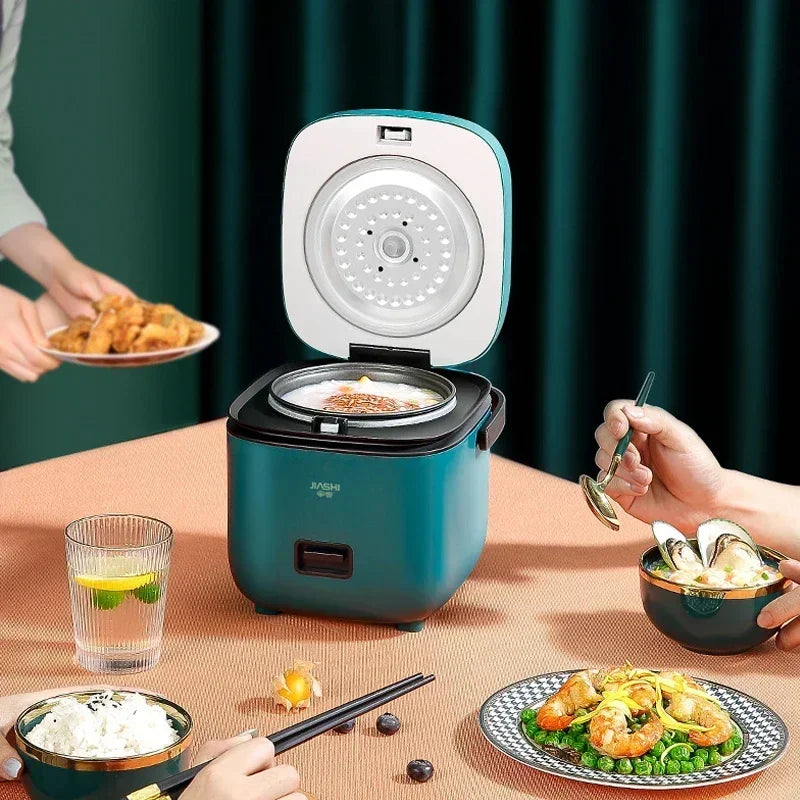 Smart Electric Rice Cooker Multicooker Mini Electric Cooking Pot Non-Stick Cooker 1-2 People Household Kitchen Appliance 220V