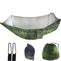 Camping Hammock with Mosquito Net Lightweight Portable
