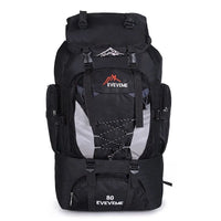Men’s 80L Waterproof Hiking Camping Backpack