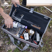 CAMPINGMOON Canvas Storage Bag Portable Camping Tote