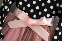 Girls Winter Knitted Christmas Long Sleeve Dress