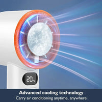 3000mAh Handheld Mini Fan USB Rechargeable Portable