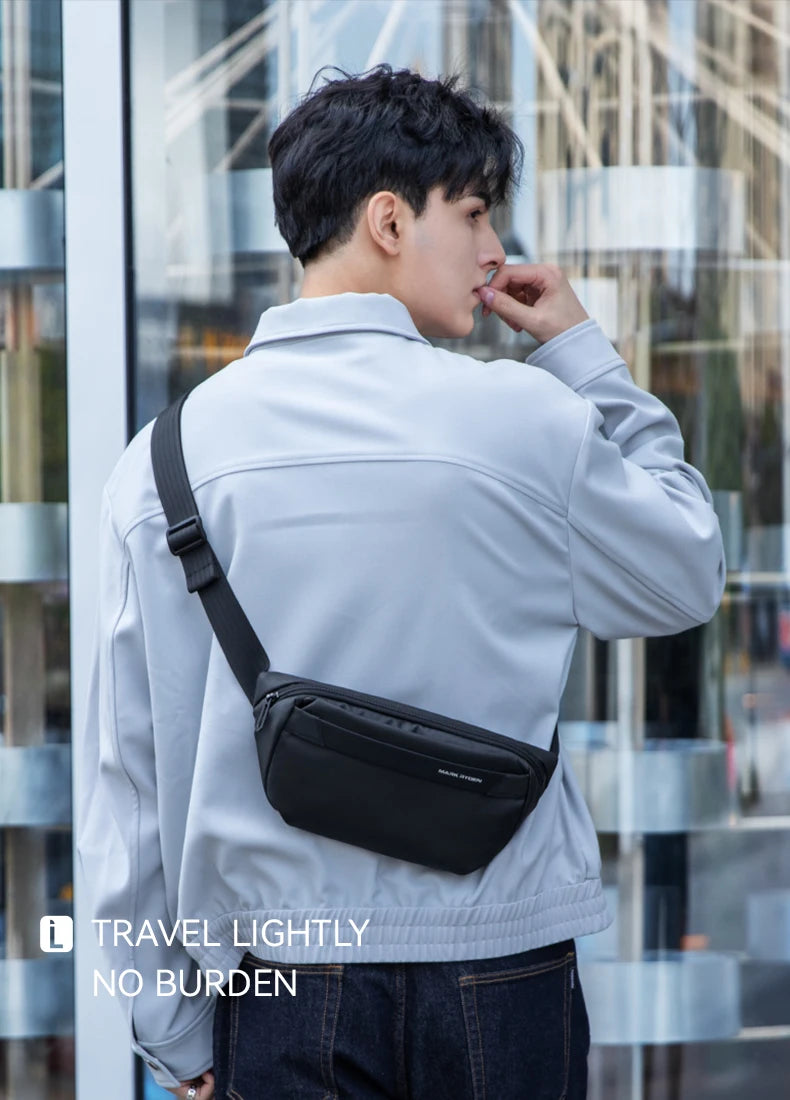 Mark Rydin Ease Pack Sling Leather Crossbody Bag