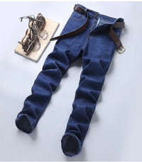 Men’s Stretch Slim Fit Straight Jeans