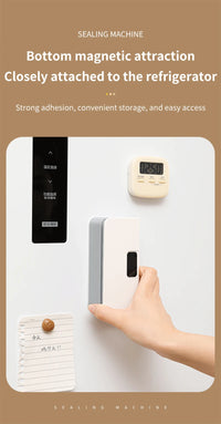 Plastic Bags Sealer Mini Sealing Machine Rechargeable Mini Heat Bag Sealer Food Packaging Sealing Machine Portable Bags Sealer