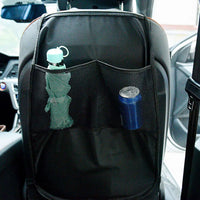 Car Seat Back Protector with Storage Kids Anti-Kick Mat