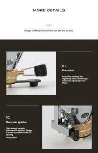 CAMPINGMOON Portable Lantern Medium Outdoor Tent Light