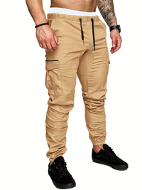 Men’s Tactical Multi-Pocket Cargo Pants Autumn