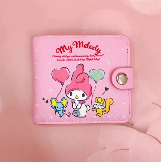 Kawaii Sanrio Coin Purse & Card Holder Wallet