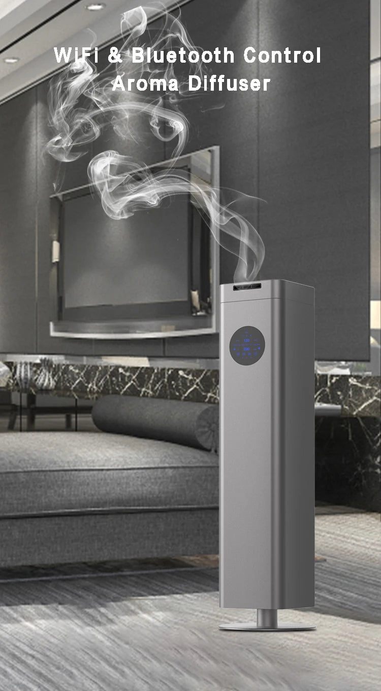 Smart WIFI Bluetooth Aroma Diffuser Machine 1500ML Essential Oils Fragrance Diffuser Home Air Freshener Electric Oasis Hotels