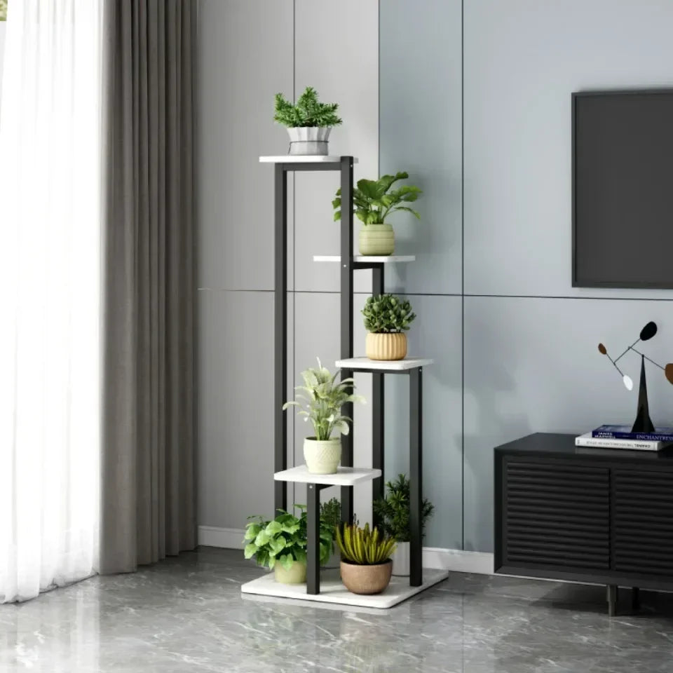 Plant Stand Household Multi-layer Plants Shelves Environment protection Flower Pot Holder Plant Rack Shelves Balcony Flower Rack