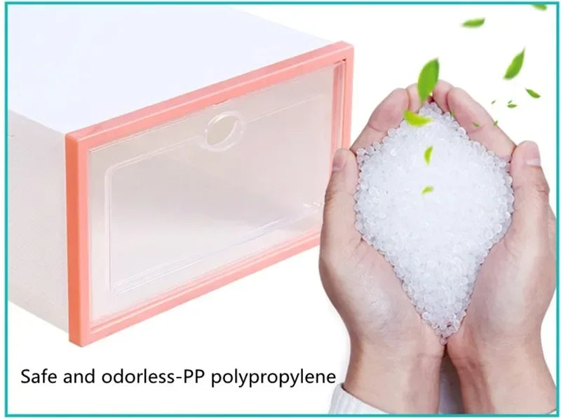 Transparent Drawer Shoe Storage Box – Ladies & Kids