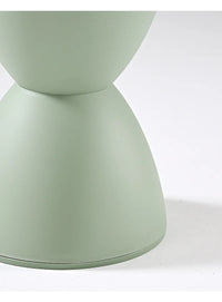 Nordic Round Ottoman Pouf – Living Room Coffee Side Table