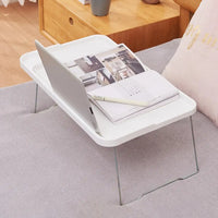 Portable Folding Laptop Bed Table with Cup Holder