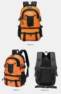 Travel backpack 40L waterproof lightweight outdoor hiking, men's and women's camping backpack