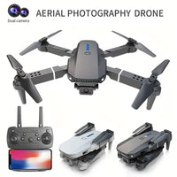 E88 Drone Toy – Dual Camera 4K HD Remote Control