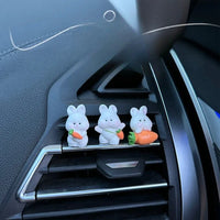 Cute Bunny Car Interior Accessory Console Decoration