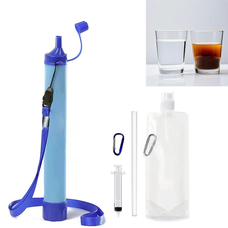 Portable Camping Water Filter Purifier for Hiking
