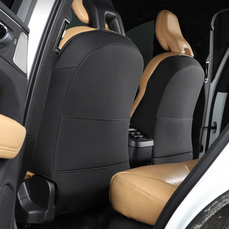 Volvo Seat Back Protector Leather Anti-Kick Pad Cover