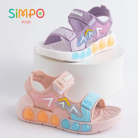 Sport Sandals For Children Breathable Wear-resistant Soft Shoes With Adjustable Velcro Boys & Girls Outdoor Footwear Summer