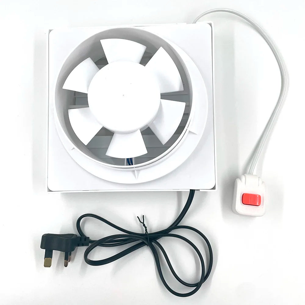 220V Bathroom & Kitchen Exhaust Fan – 4/6 Inch Ventilation