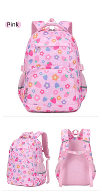 Schoolbags for Primary School Girls, Fashionable Backpacks, Large Capacity Junior High School Students, Versatile Backpacks