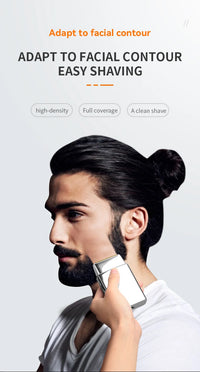 TX5 Pro Metal Electric Shaver for Men – Rechargeable Razor