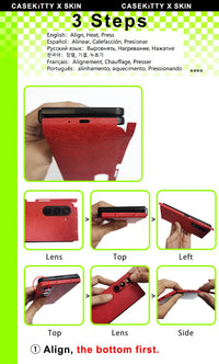 CASEKiTTY Leather Skin Wrap for Samsung Galaxy Z Fold