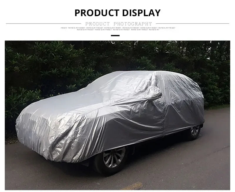 Universal Full Car Cover for Sedan & SUV Outdoor/Indoor
