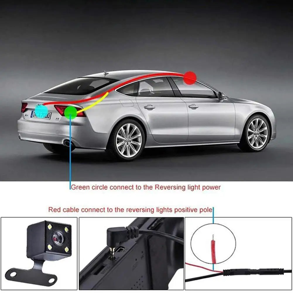 Car Rearview Backup Camera Reverse Parking Assist