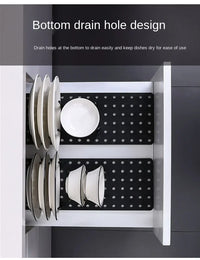 Adjustable Kitchen Sink Dish Drying & Storage Rack